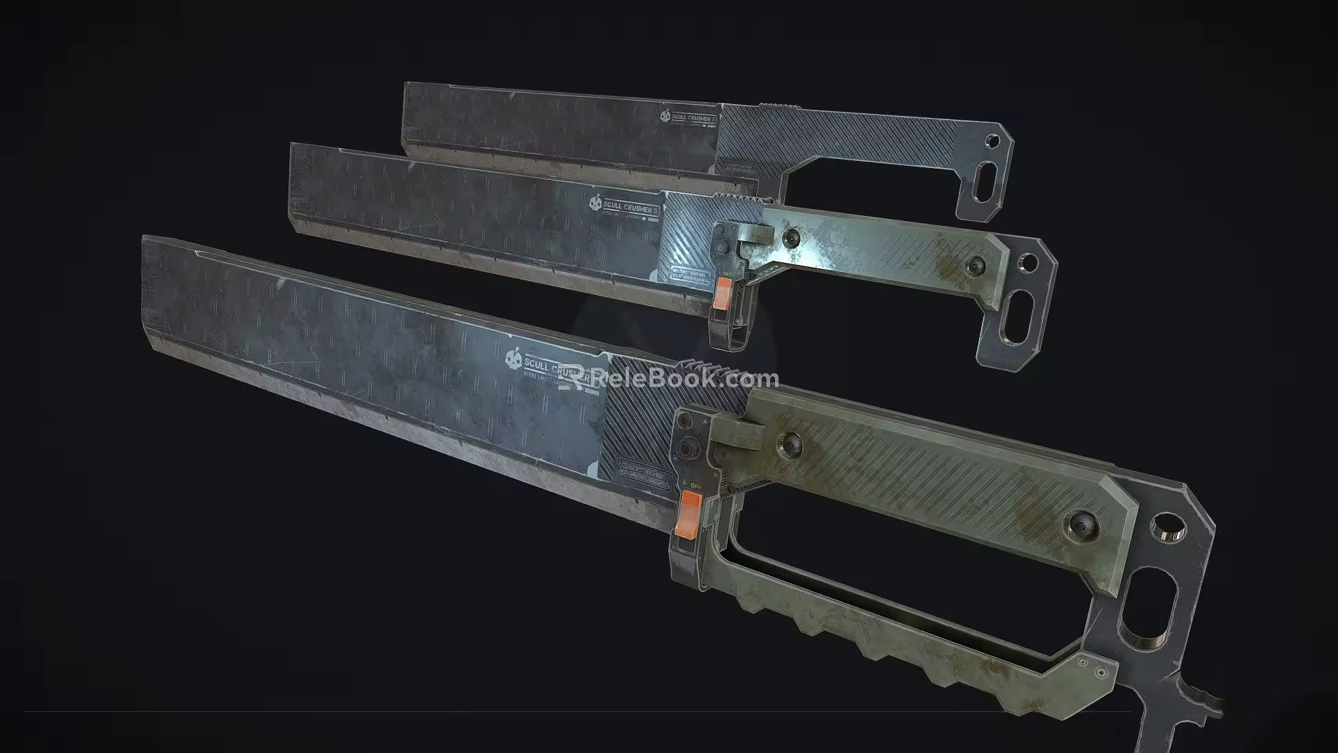 Weapon Vibrating Knife 3d model
