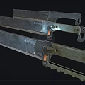 Weapon Vibrating Knife 3d model
