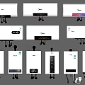 Daily Use Home Appliances Wall Mounted Electric And Gas Water Heaters Collection