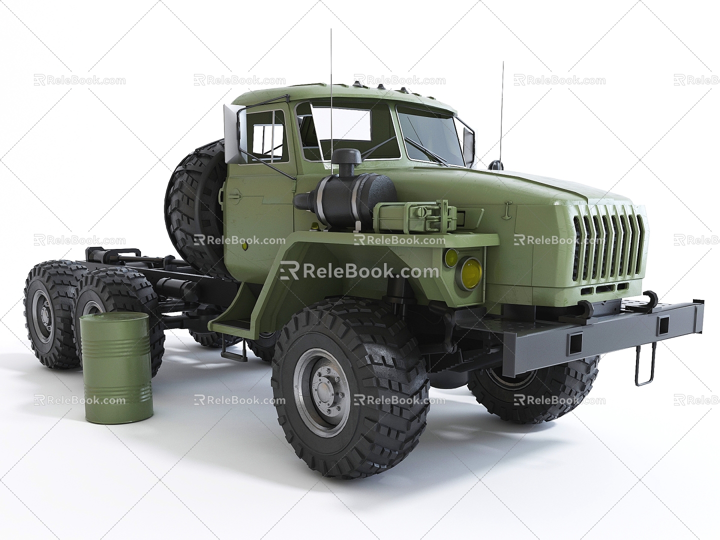 Modern Military Truck Military Truck 3d model