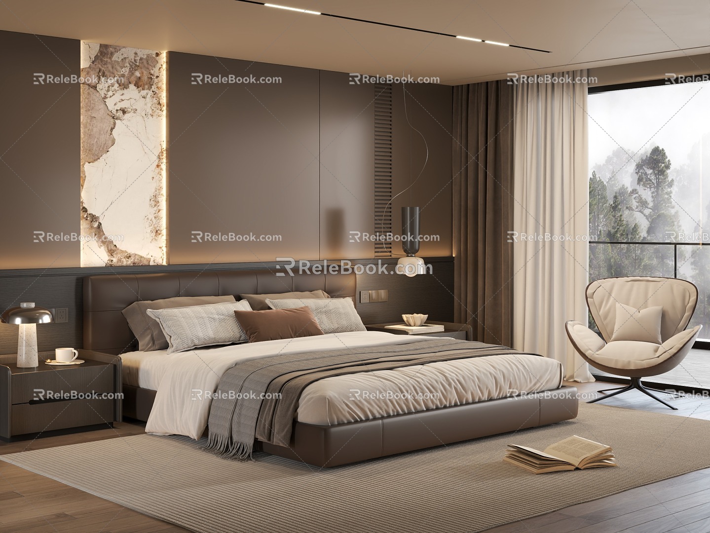 Italian Bedroom Bedroom Modern Bedroom Italian Home Bedroom Modern Home Bedroom 3d model