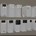 Kitchen Appliances White Water Dispensers With Digital Display And Various Models