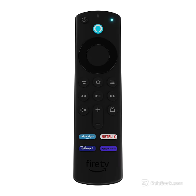 Fire TV Remote Control with Netflix Disney Plus Buttons for Daily Use Electronic Device 3d model 