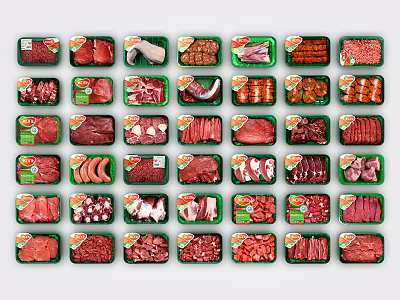 Modern Meat 3d model Modern Meat 3d model