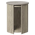 Coffee Table Combination Marble Coffee Table Hole Stone Coffee Table Round Coffee Table 3d model