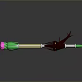 Scepter Ancient Scepter Cane Ancient Scepter Magic Scepter Metal Scepter Classical Scepter Magic Scepter 3d model