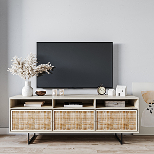 Nordic TV cabinet 3d model