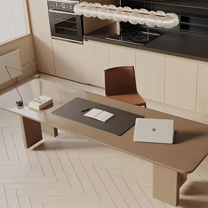 Modern dining table 3d model