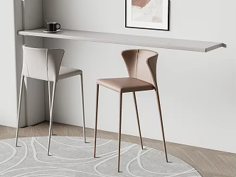 Bar Chair Bar Stool High Stool 3d model