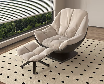 Modern Lounge Chair Lazy Sofa 3d model