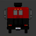 Red and Black Stirling Food Truck Mobile Catering Vehicle With Logo