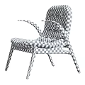 Comfortable Modern Solid Wood Frame Soft Boucle Leisure Armchair With Multiple Fabric Color Choices
