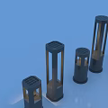Different Styles of Modern Outdoor Lights with Decorative Designs and Illumination
