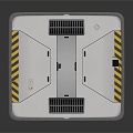 Sci-fi Elevator Sci-fi Elevator Sci-fi Item 3d model