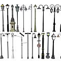 Various Stylish Outdoor Lights With Classic And Modern Designs For Garden And Street Use
