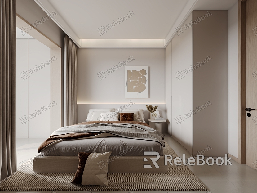 Modern Bedroom model