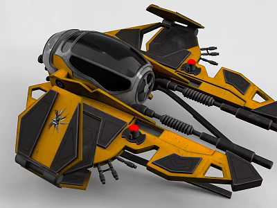 modern spaceship 3d model modern spaceship 3d model