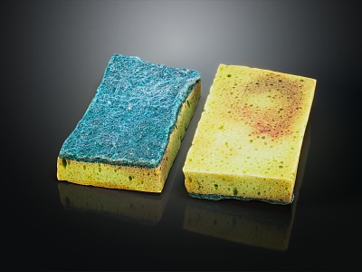 Modern dishwashing sponge dish cloth model