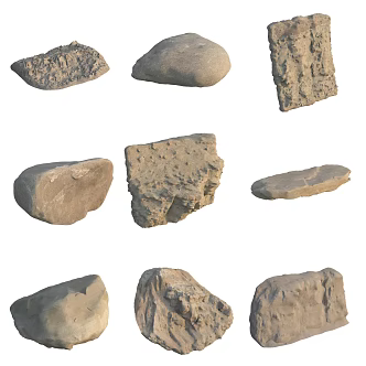 Sandstone Stone 3d model