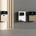 Sleek Wall Mounted Daily Electrical Appliances With Digital Display And Various Colors For Home