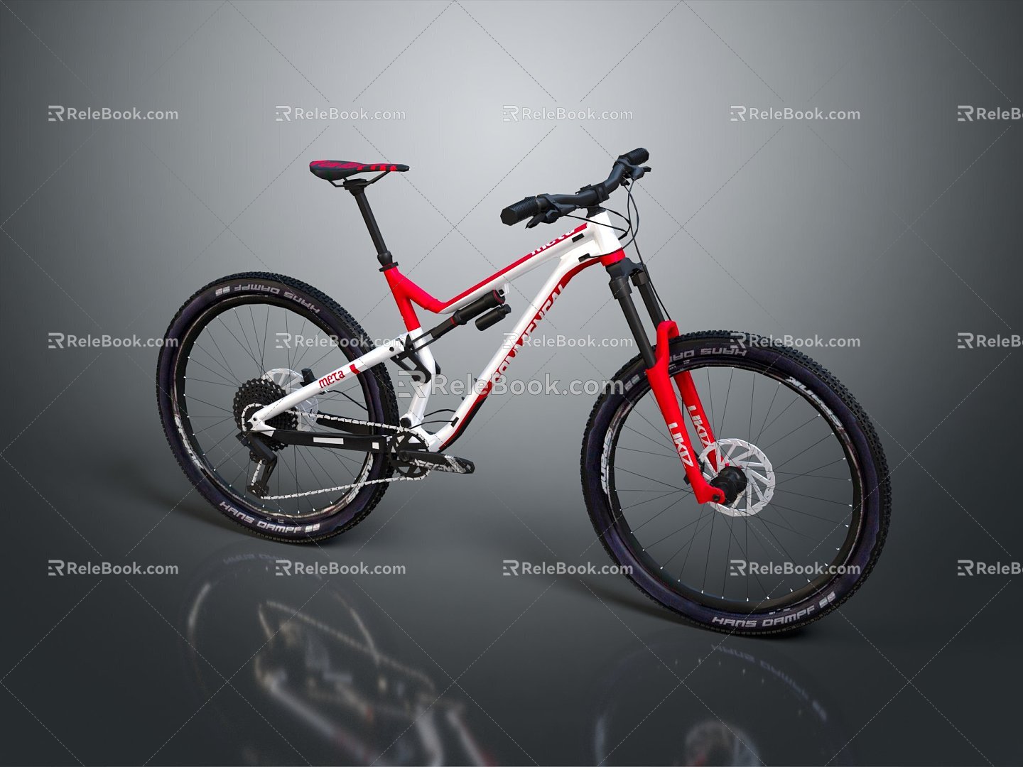 Modern Bike Cross Country Bike Sport Bike Race Bike 3d model