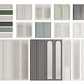 Various Stylish Wardrobe Doors With Modern Designs And Different Color Options