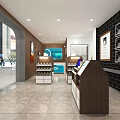 Modern Beauty Salon Exterior With Skin Therapy Sign And Plant Decor