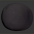 Stylish Purple Beret Made Of Soft Fabric On Dark Surface With Gradient Background