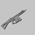 Weapon submachine gun 3d model