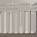 Roman Column 3d model