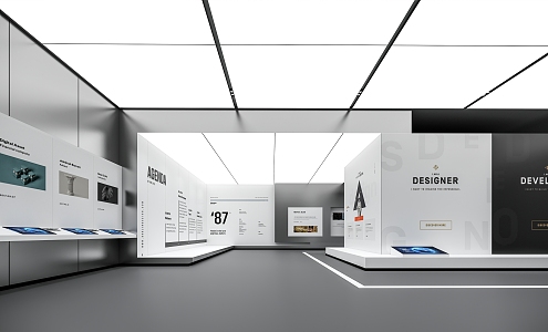 Science and Technology Exhibition Hall 3d model