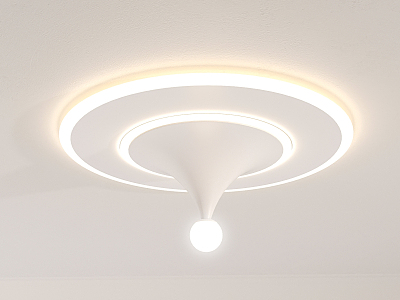 modern ceiling lamp 3d model