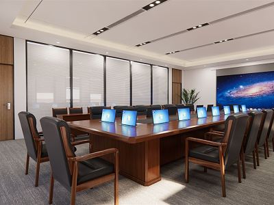 Modern Conference Room Video Conference Room model