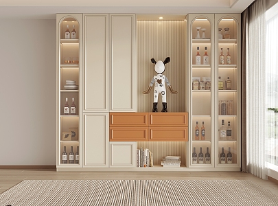 Wine Cabinet 3d model