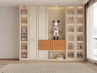 Wine Cabinet 3d model