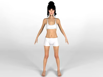 Woman 3d model