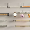 Decorative Coffee Shop Signage Lighting Combinations With Cartoon Designs And Styles