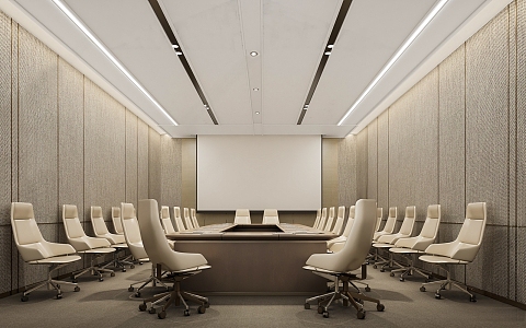 Conference Room 3d model