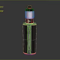Modern Vape Device With Black Silver Design Transparent Top Tank And Sleek Look