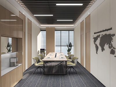 Modern Meeting Room Office Studio 3d model