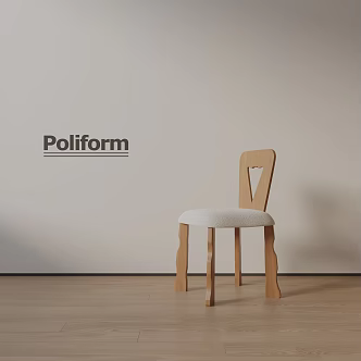 Modern Dining Chair 3d model