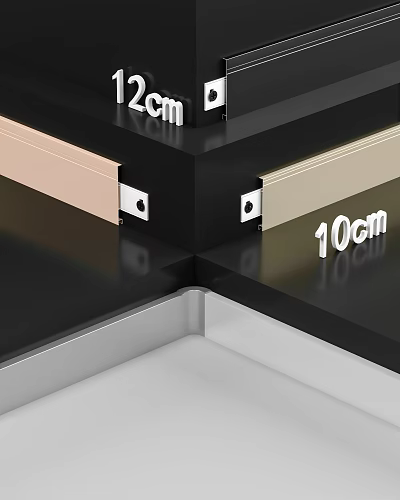 Different Colored Decorative Edge Trims With 12cm And 10cm Sizes For Home Decoration 3d model