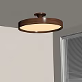 Modern Middle Aged Ceiling Lamp 3d model