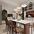 Modern Living Dining Room Interior With Beige Sofa Coffee Table And Geometric Rug