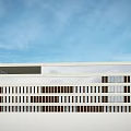 Modern office building factory building office building office building model 3d model