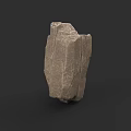 Natural Micro Terrain Structure With Rough Stone Texture And Detailed Surface