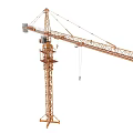Industrial Construction Tower Crane with Metal Frame Platform Ladder and Boom Structure