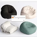 Bean Bag Chairs with Different Colors and Stylish Designs for Home Use