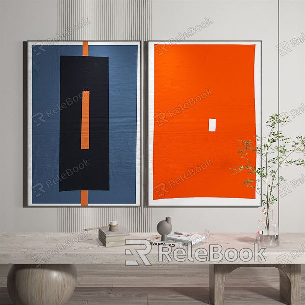 modern abstract painting abstract decorative painting model