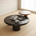 Modern round coffee table 3d model